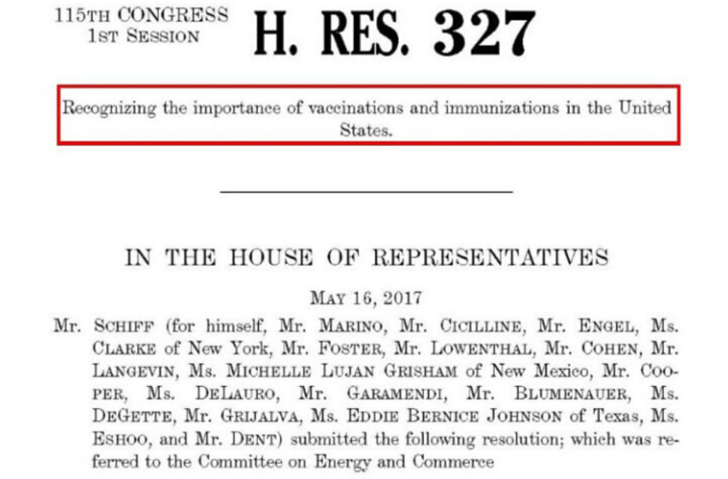 Dismantling House Resolution 327