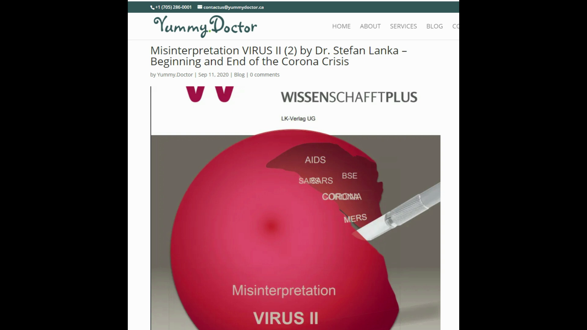 Misinterpretation VIRUS II by Dr. Stefan Lanka, Amandha Vollmer Narration