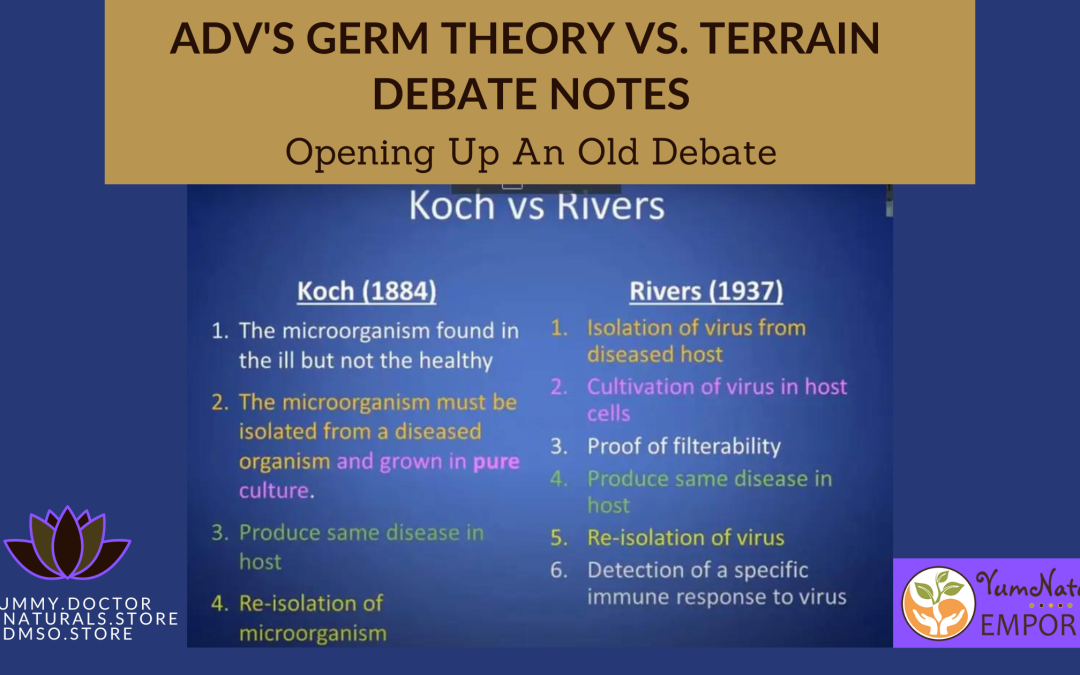 Germ Theory vs Terrain Debate Notes