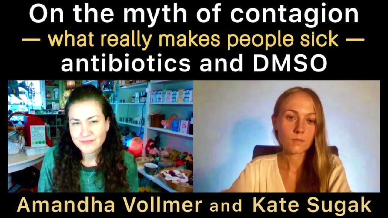 Myth of Contagion, What Makes People Sick, Antibiotics and DMSO