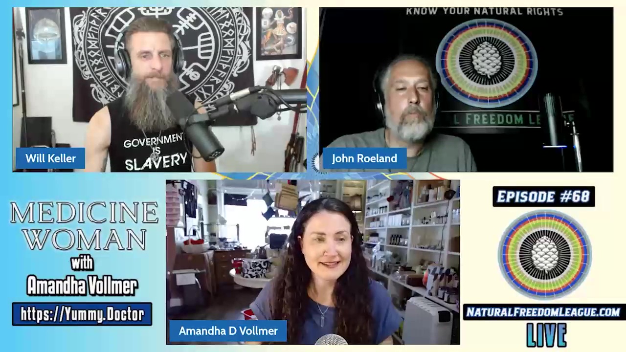 Medicine Woman Amandha Vollmer | Ep. 68 Natural Freedom League