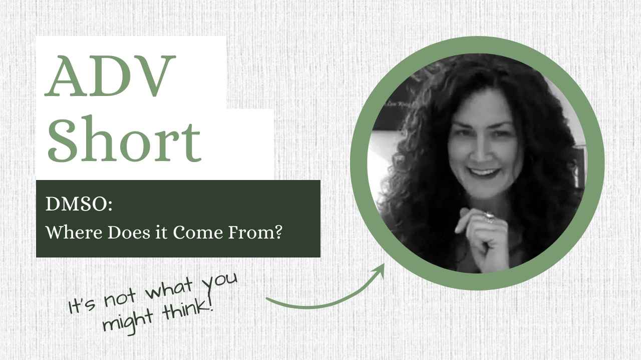 DMSO Where Does it come from By Amandha Vollmer (ADV)