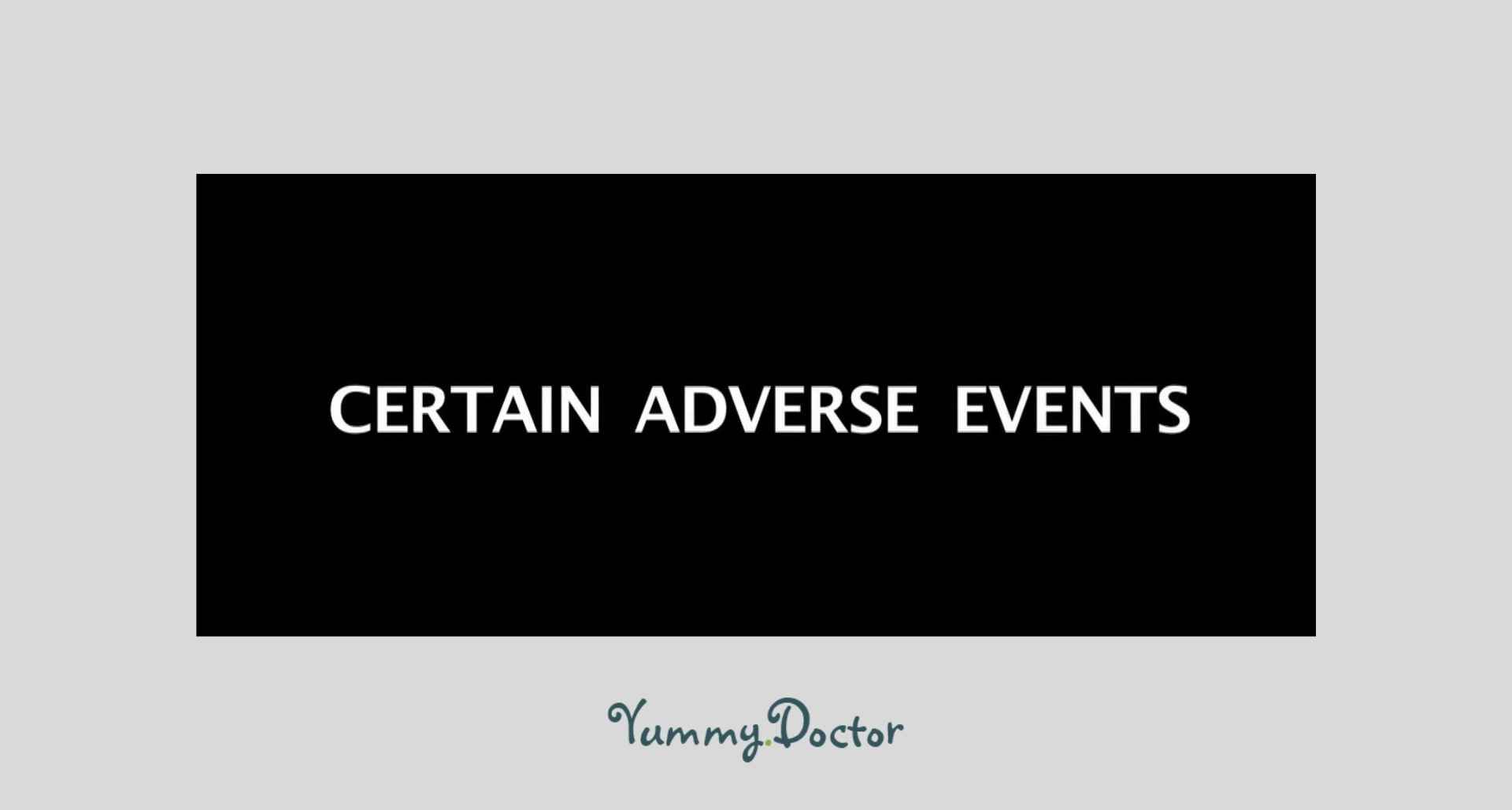 Amandha Vollmer (ADV) Sharing Certain Adverse Events - Six Part Series