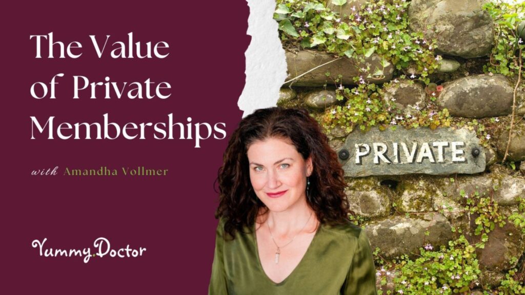 The Value of Private Memberships by Amandha Vollmer (ADV)