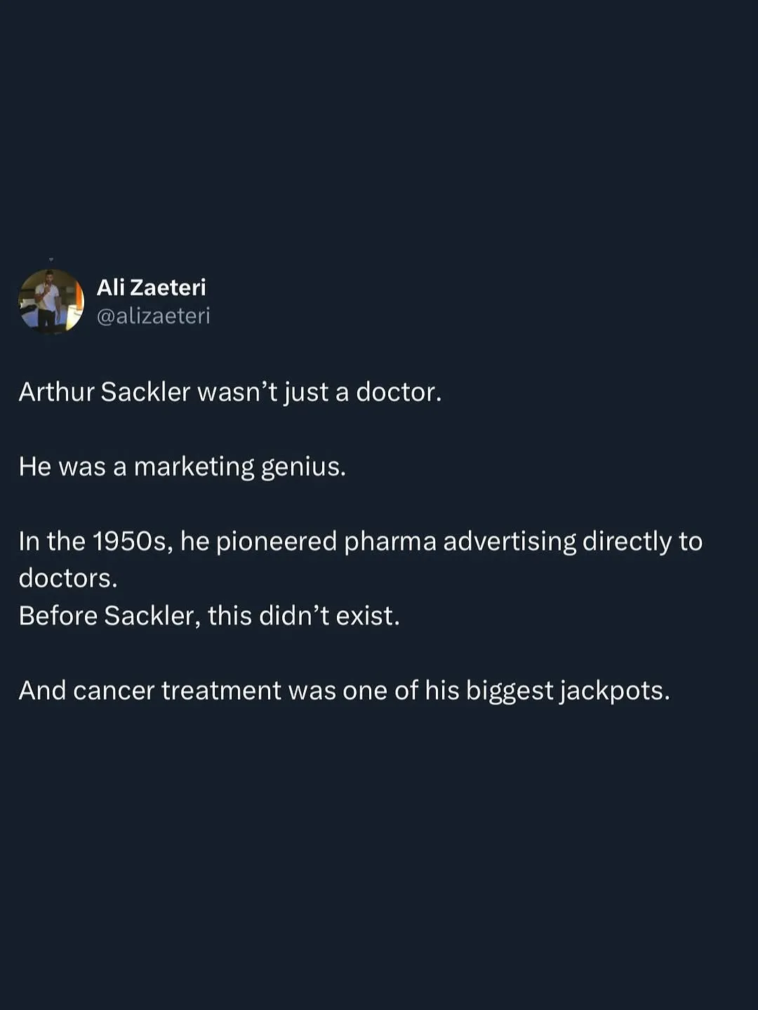Yummy Doctor Holistic Health Education - Blog - Arthur Sackler – The Man Who Made Billions Off Cancer and Paid No Price 2 Yummy Doctor Holistic Health Education - Blog - Arthur Sackler – The Man Who Made Billions Off Cancer and Paid No Price 2