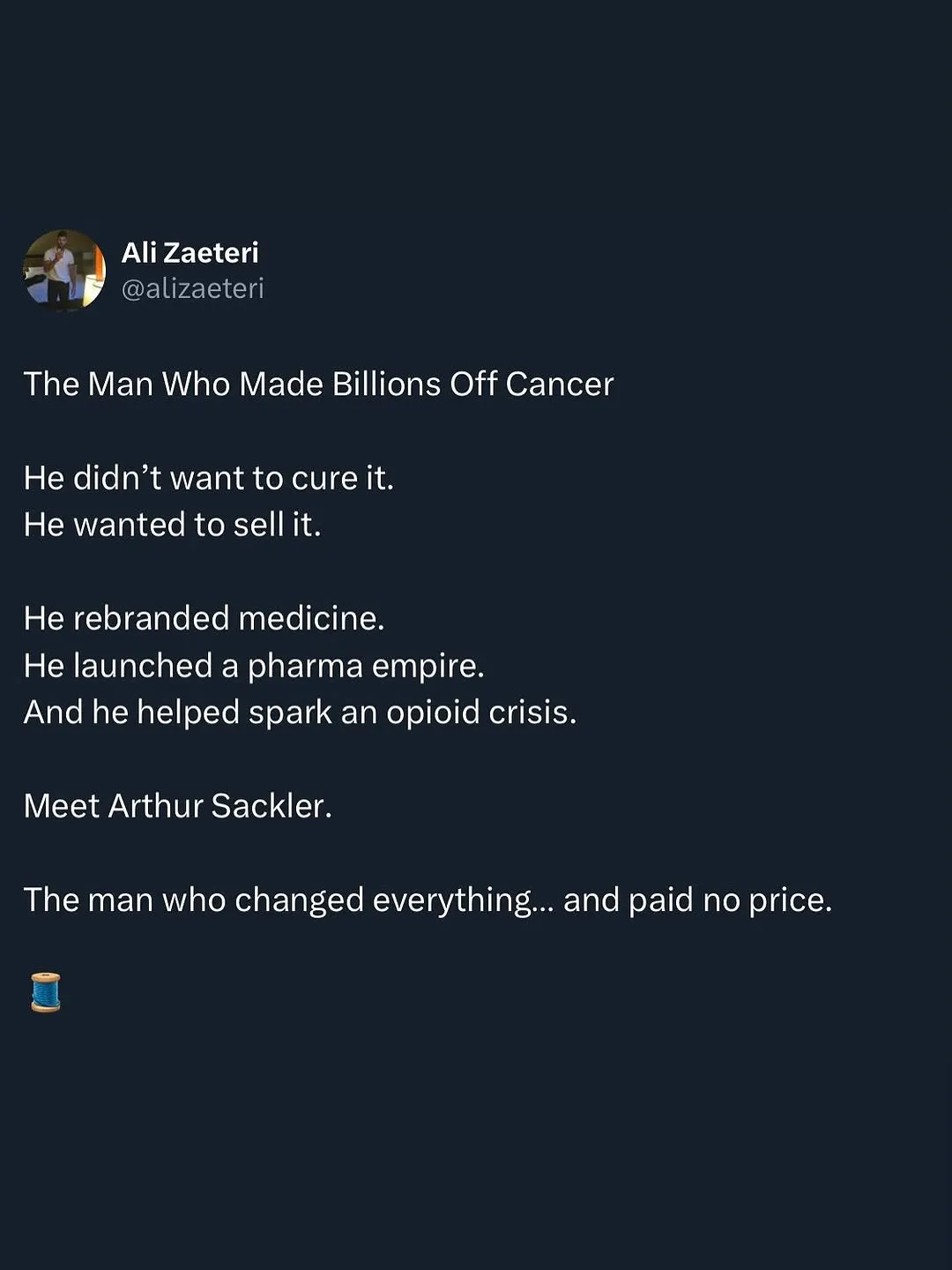 Yummy Doctor Holistic Health Education - Blog - Arthur Sackler – The Man Who Made Billions Off Cancer and Paid No Price. Yummy Doctor Holistic Health Education - Blog - Arthur Sackler – The Man Who Made Billions Off Cancer and Paid No Price.