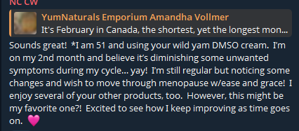 Yummy Doctor Holistic Health Education - Blog - DMSO Wild Yam Cream 1